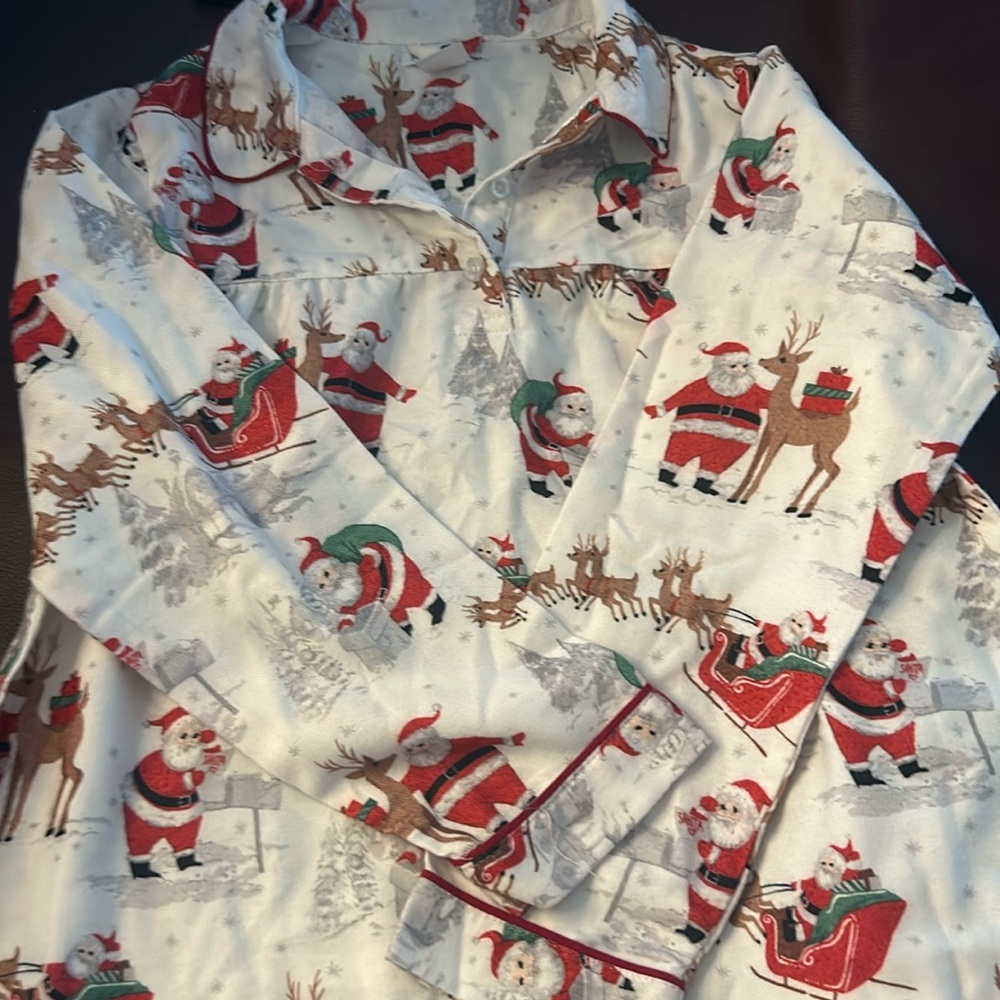 Pottery Barn Girls Christmas Nightgown